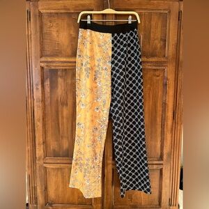 NWT Mod X Wise Leg Two Tone Pants  | Size S
| Boho | Travel | Vacation | Party